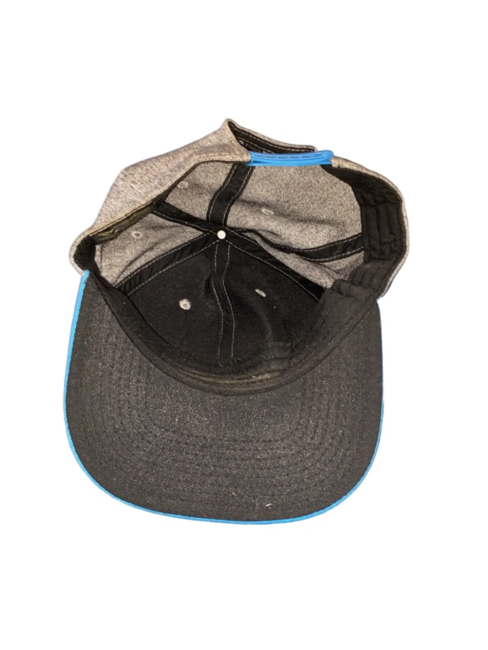 Men's Pokemon Gray Blue Snapback Hat One Size
